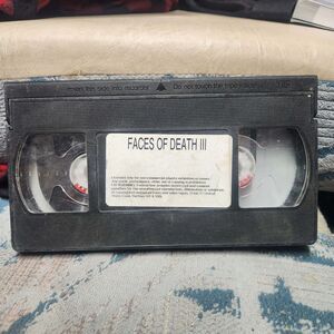 Faces of Death III 3 VHS
